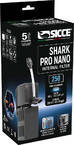 Sicce, Фильтр внутренний для аквариума 40-50 л Shark PRO NANO 250, 6 Вт, 250 л/ч, 138 × 61 × 45 мм, 81108